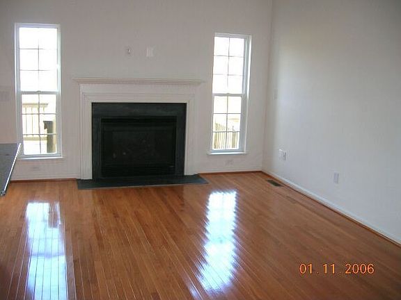 Family room with gas fireplace