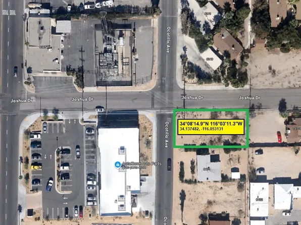 0 Ocotillo Ave, Twentynine Palms, CA 92277