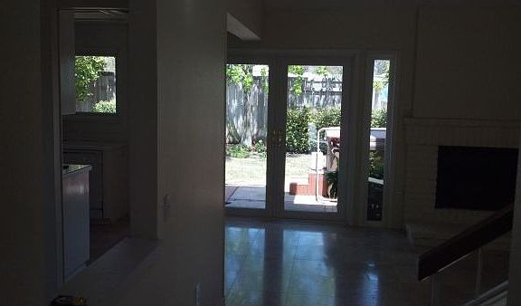 French Doors to Backyard