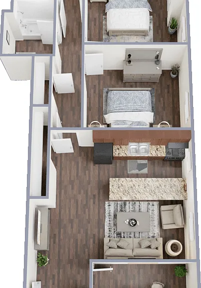 B3 Floorplan Diagram