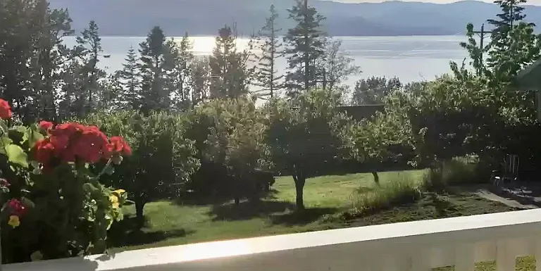 View from deck attached to 2nd living area.