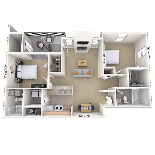 Floor plan The Magnolia