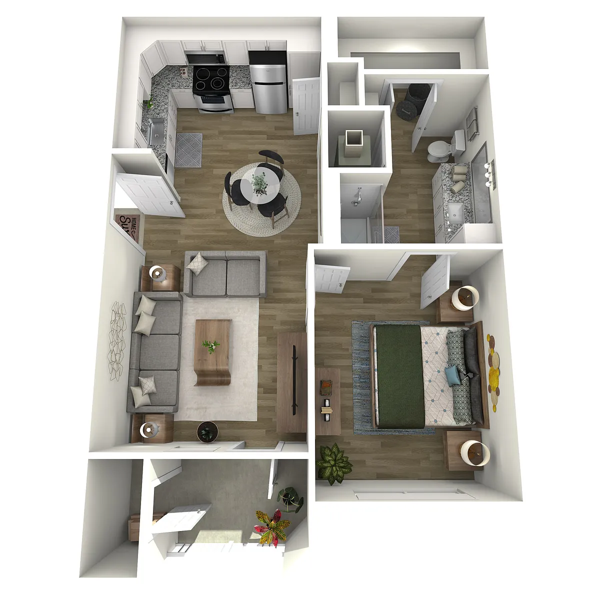 Floor plan A