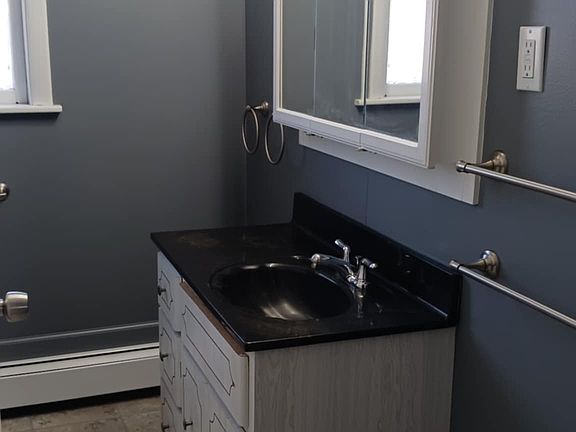 bathroom from hall