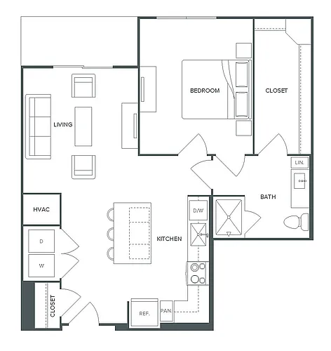Floor plan A102