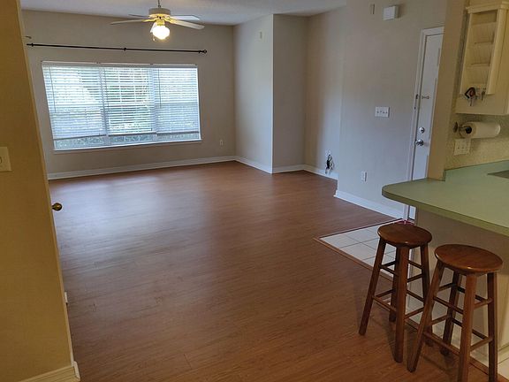 Living area from dining area