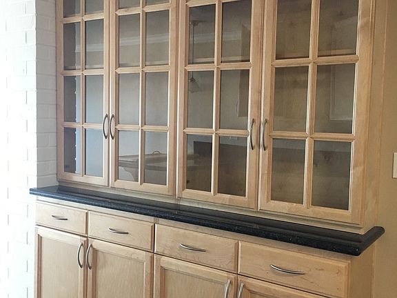 Built-in china cabinet