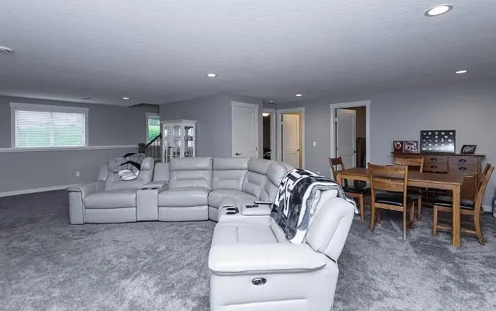 Lower family room