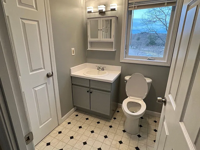 Second toilet attached to master bedroom