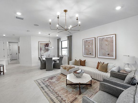 Gathering room with tons of natural light