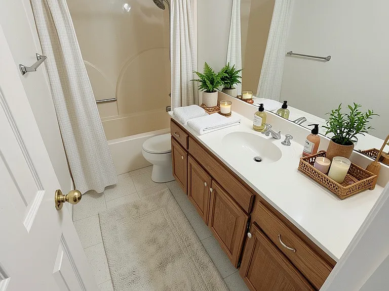 hallway bathroom