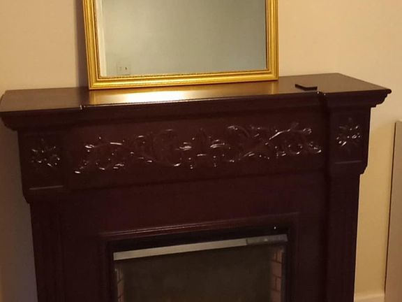 fireplace in livingroom