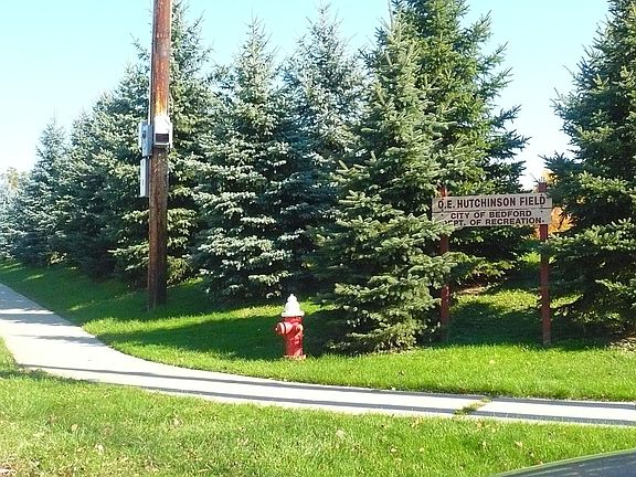 Across from park