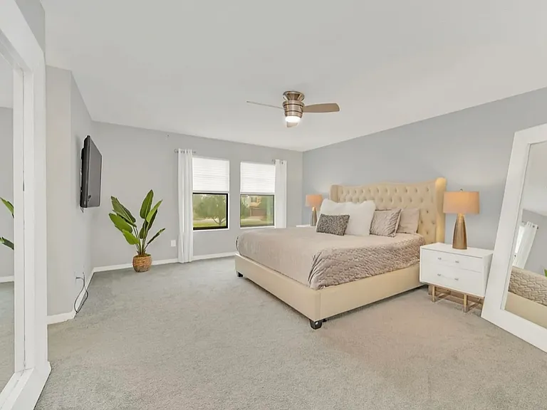 Primary bedroom suite
