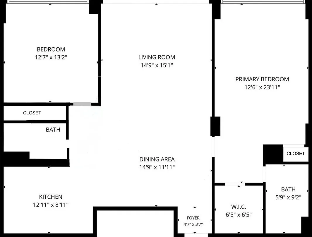 2 bed, 1242 sqft, $3,050 — Photo 2