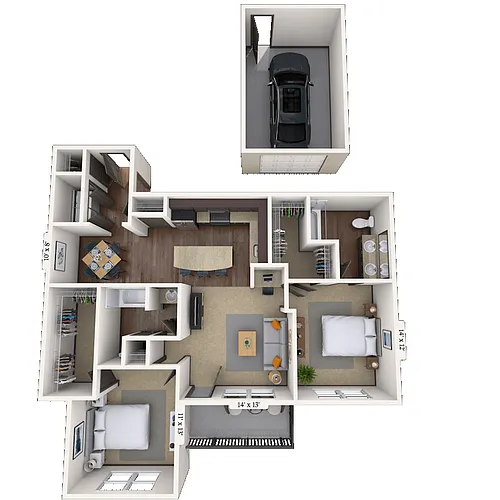 Floor plan Mallow