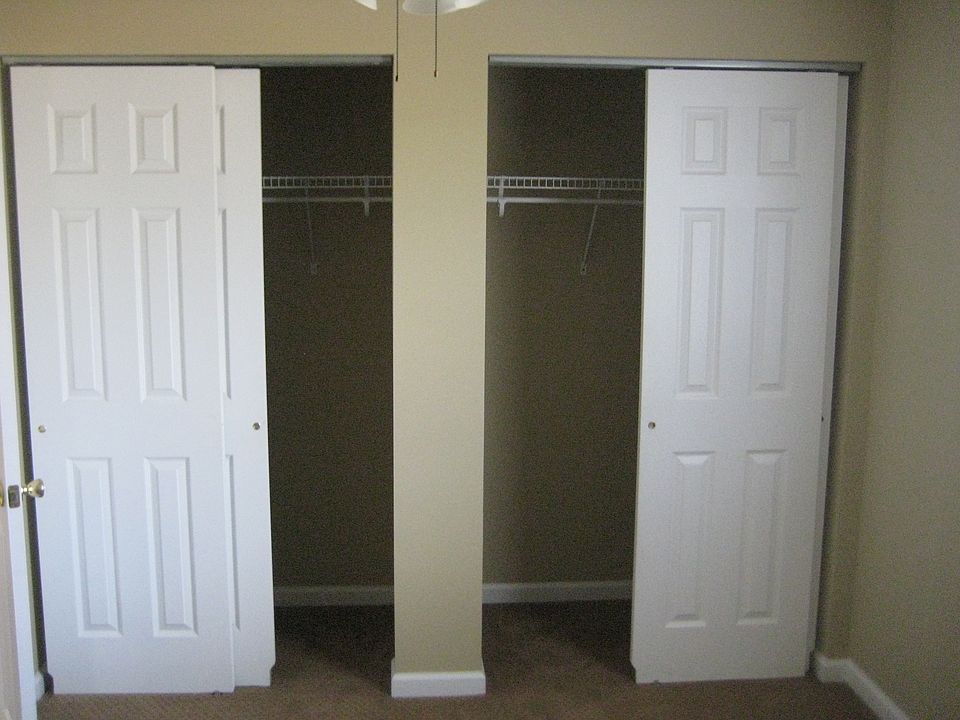 Bedroom closet that offers plenty of space