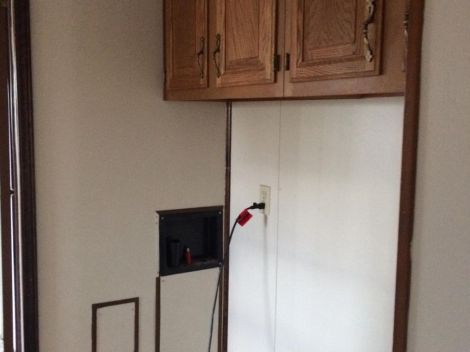 washer/dryer to be installed before rent up