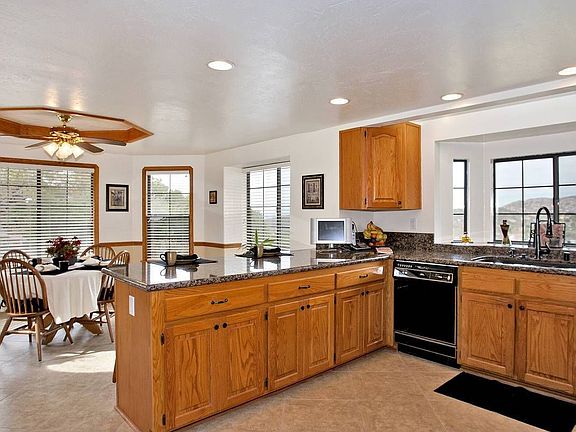 Remodeled kitchen...numerous custom additions.