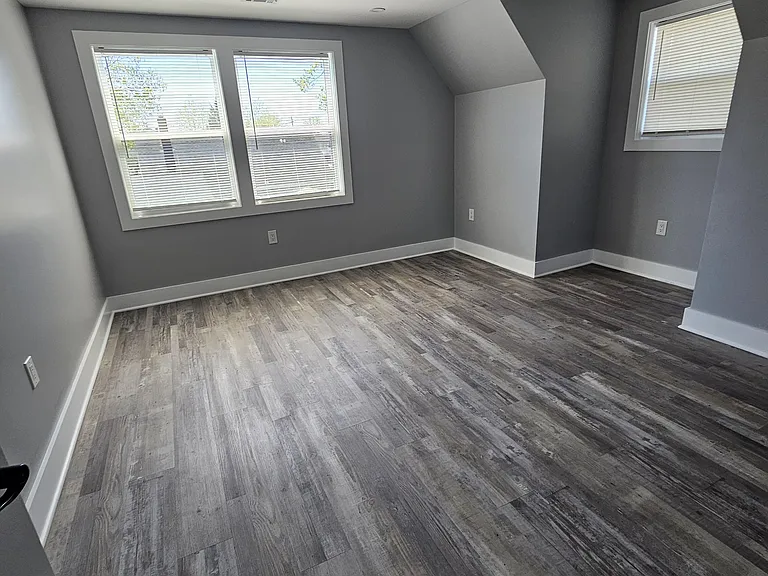 second floor bedroom with big walk in closet