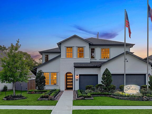 Plan 5051 elevation E model exterior