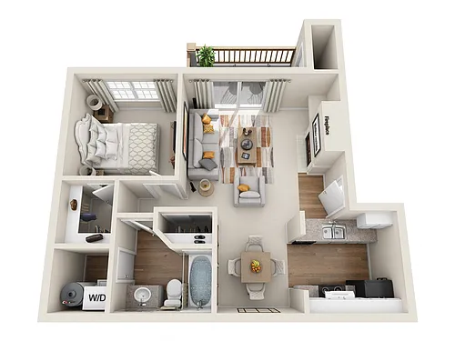 Floor plan Twain