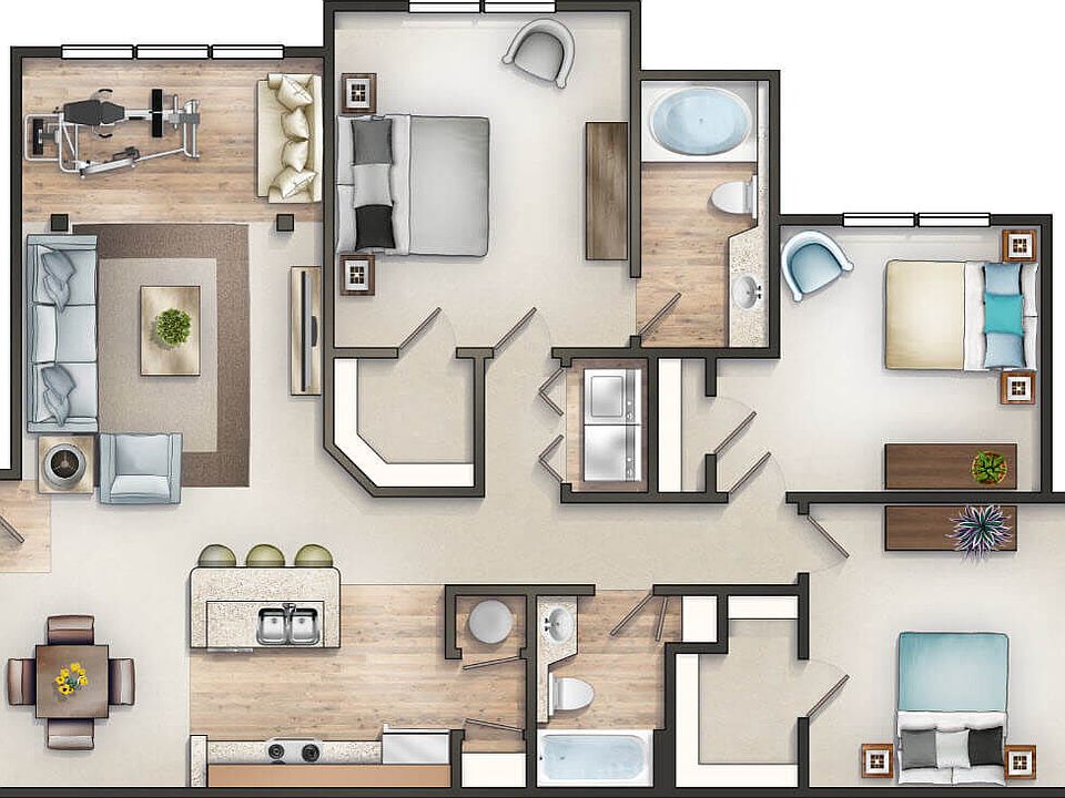 2nd image of 101 Enclave Paris Dr #11105