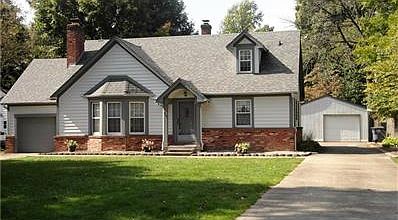 Front View with detach garage