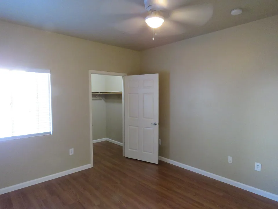 Master Bedroom with walk-in closet