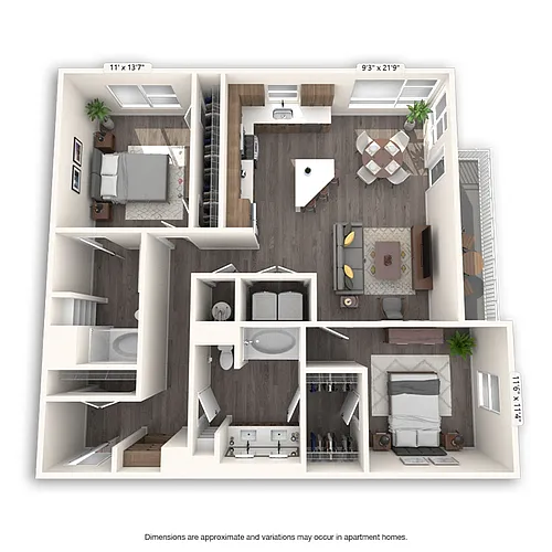 Floor plan Ogden Platinum