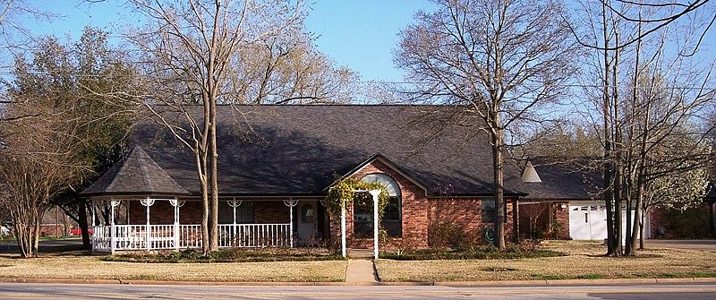 house in Fall weather