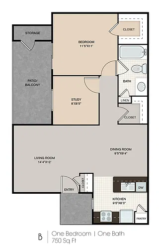 Floor plan B0-P