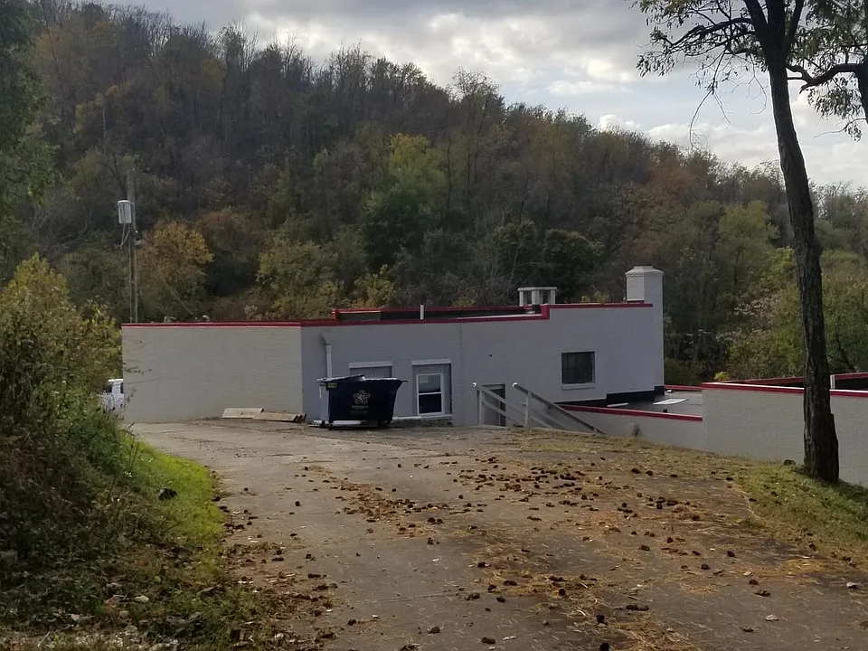Driveway and parking area