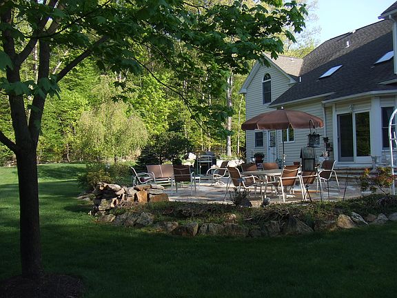 Rear Side View and Patio