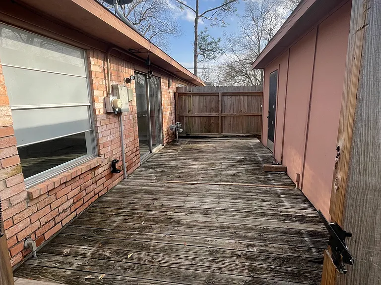 Patio perfect for BBQs