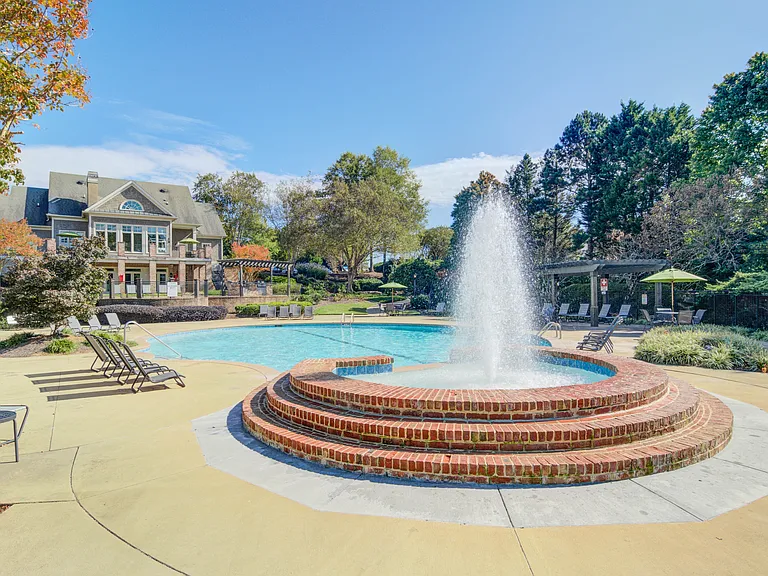 Poolside View