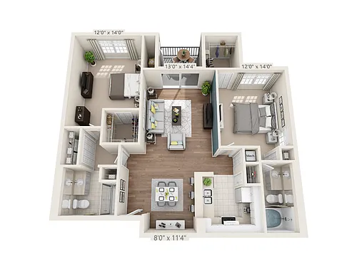 Floor plan Chelsea