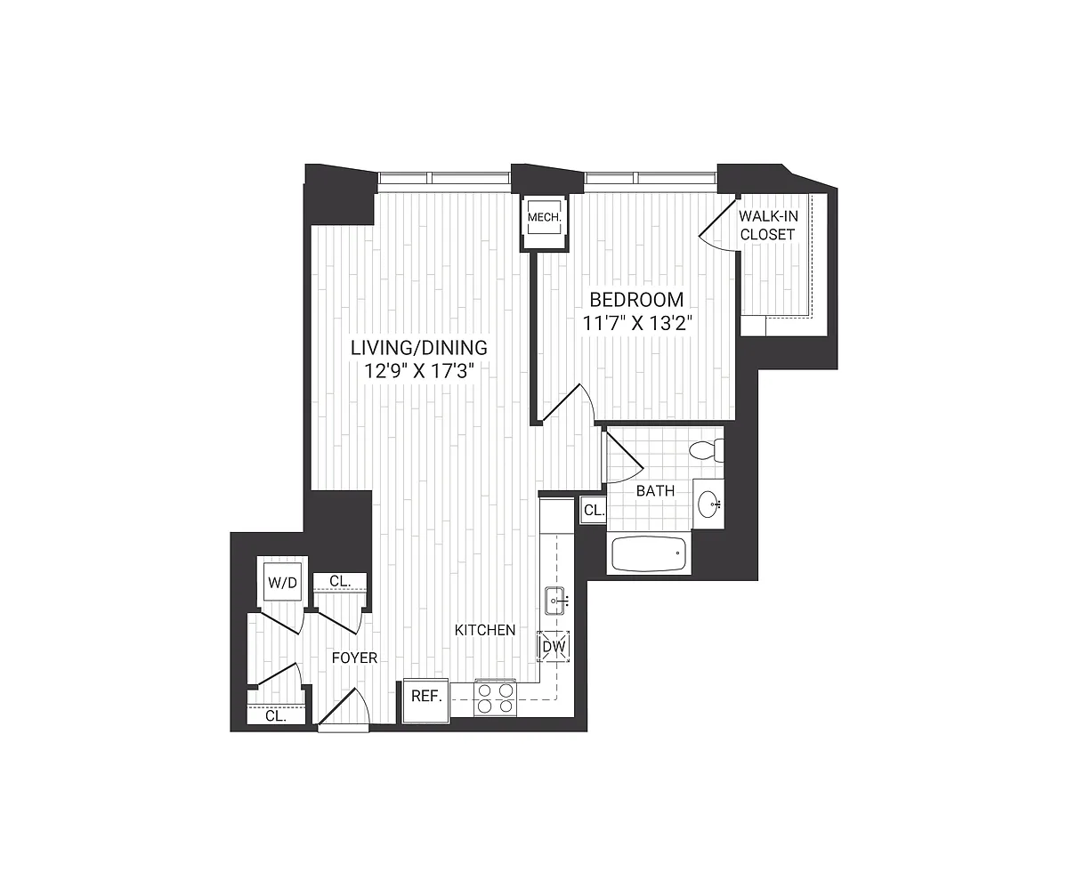 Floor plan A13