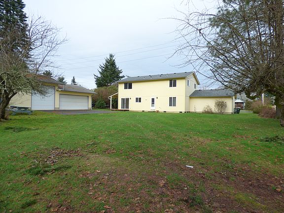 Back of house on double lot