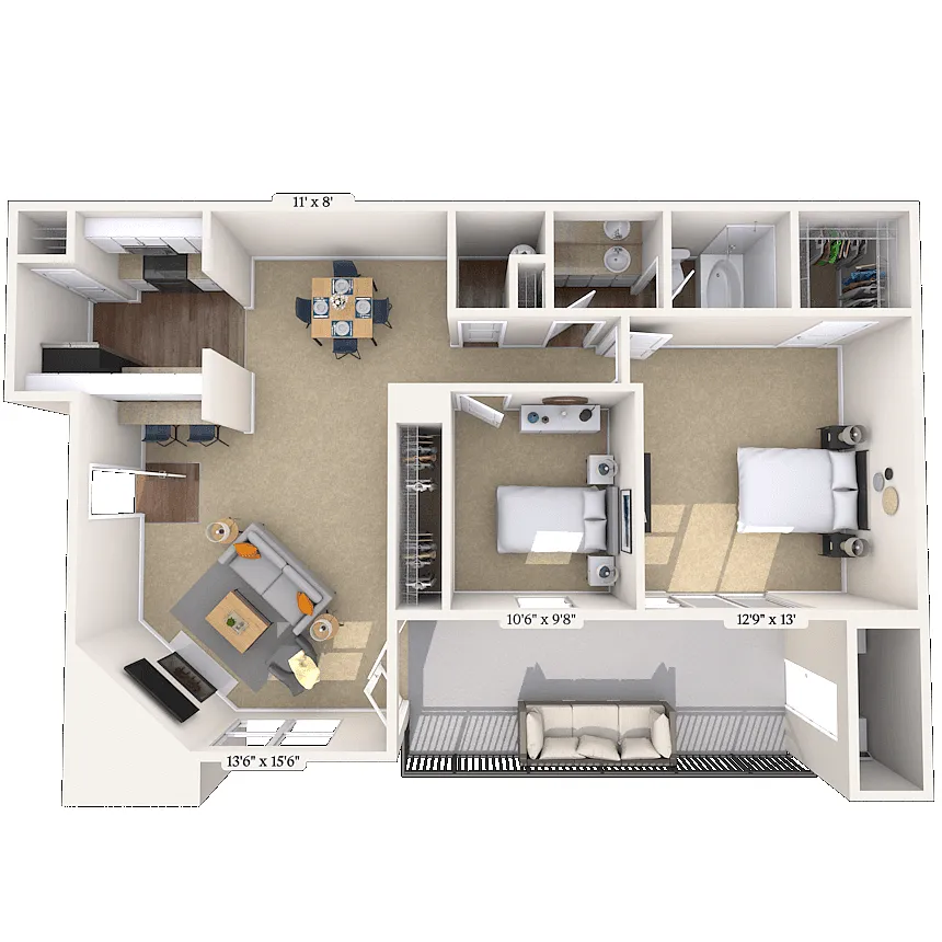 Floor plan El Paso