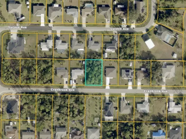 Cranbrook Ave Lot 16, North Pt, FL 34286