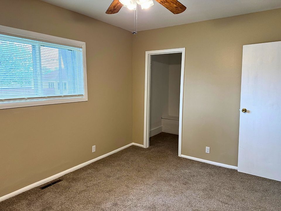 Bedroom 1 - has a ceiling fan and large walk-in closet