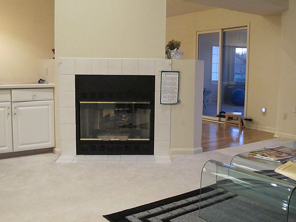 Dual sided fire place