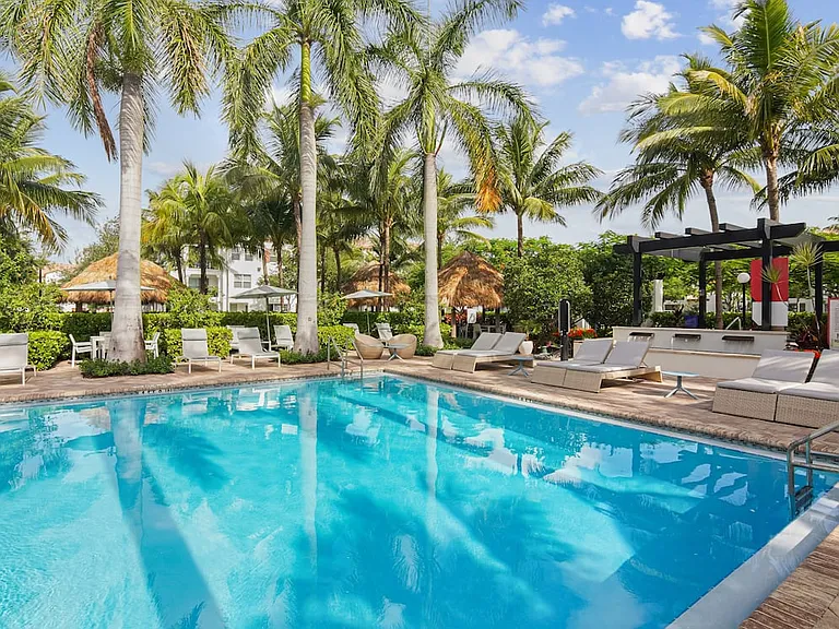 Pool and sundeck