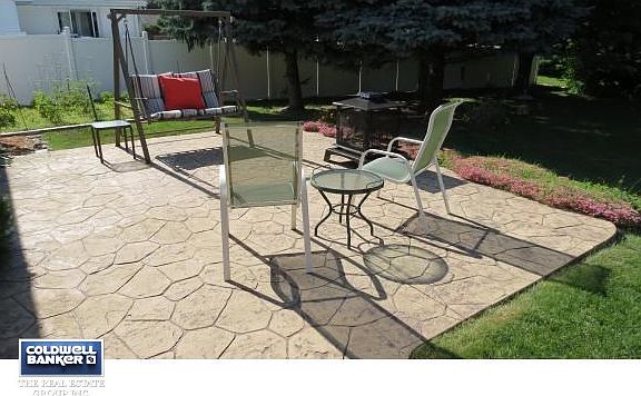 Gorgeous stamped concrete!