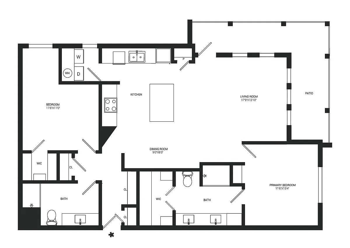 Floor plan Delilah