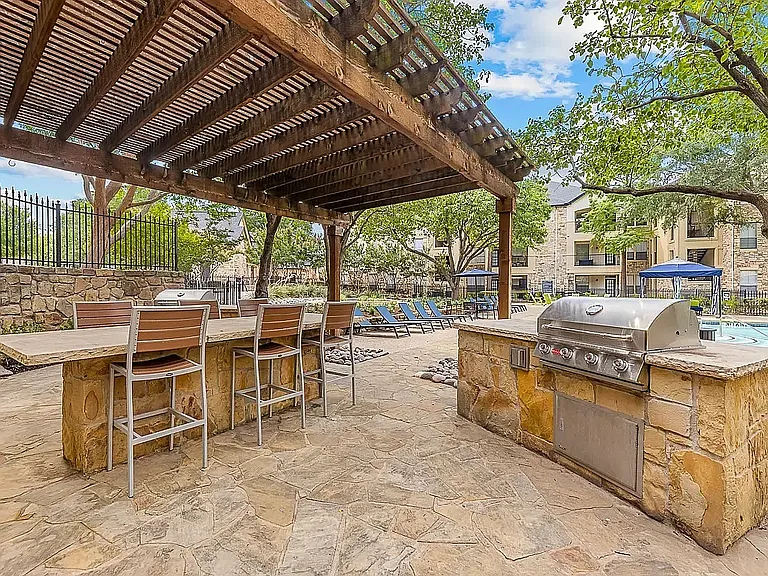 Poolside Grilling