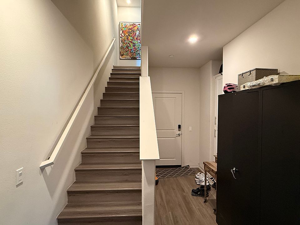 Stairs to second floor