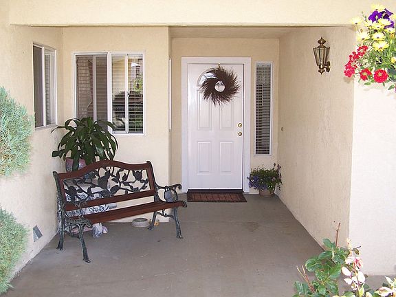 View of Covered Entry