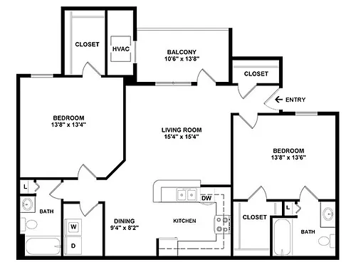 Floor plan B2